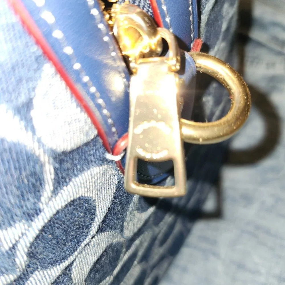 COACH Rowan Large Satchel Bag in Signature Canvas